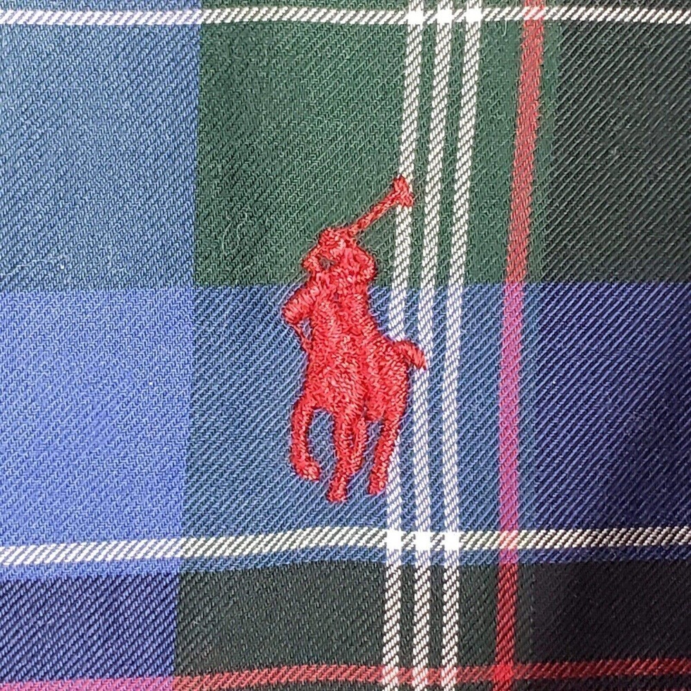 Polo Ralph Lauren Oxford Men's XL Multicolor Plaid LS Button Down Shirt - Picture 4 of 10